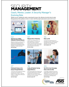 Coach, Mentor, Leader - A Security Manager's Evolving Role (SM eBook)