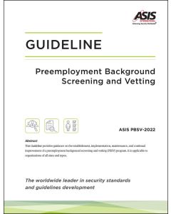 Preemployment Background Screening and Vetting Guideline