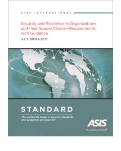Security and Resilience in Organizations and their Supply Chains Standard (Softcover)