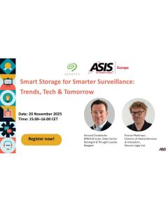 Smart Storage for Smarter Surveillance: Trends, Tech & Tomorrow Webinar