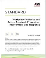 Workplace Violence and Active Assailant - Prevention, Intervention, and Response Standard (Softcover)