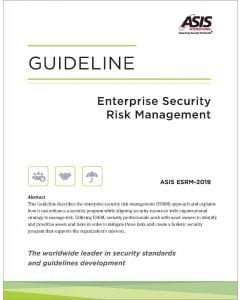 Enterprise Security Risk Management Guideline, 2019 (Softcover)