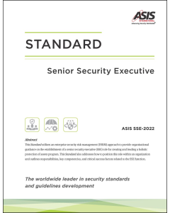 Senior Security Executive Standard - eBook
