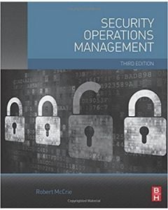Security Operations Management, 3rd Ed (Softcover)