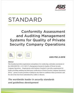 Conformity Assessment and Auditing Management Systems for Quality of Private Security Company Operations Standard (E-Book)