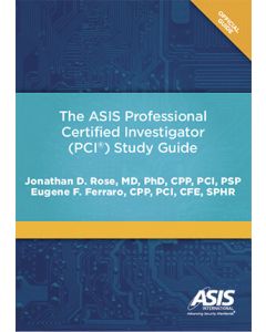 ASIS Professional Certified Investigator (PCI) Study Guide (The) (Softcover)